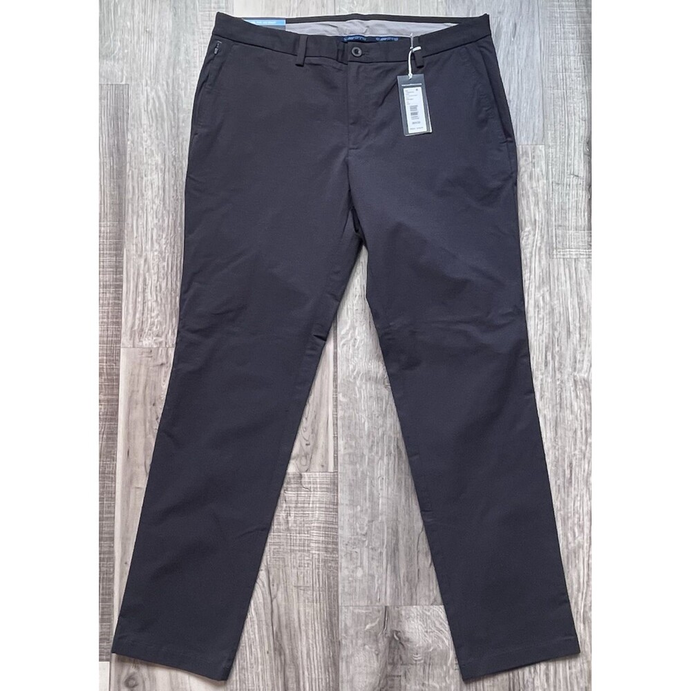 NWT Vineyard Vines Mens 36x32 On-The-Go OTG Pants Dark Night Chino Stretch Golf